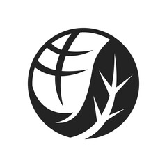 world logo template Isolated. Brand Identity. Icon Abstract Vector graphic