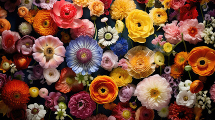 Image of Beautiful Flowers Abstract Background  printed on Printed Glass Basin Splashbacks
