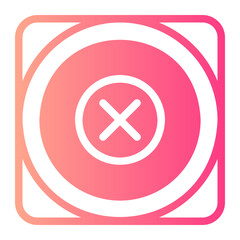 tumble dryer gradient icon