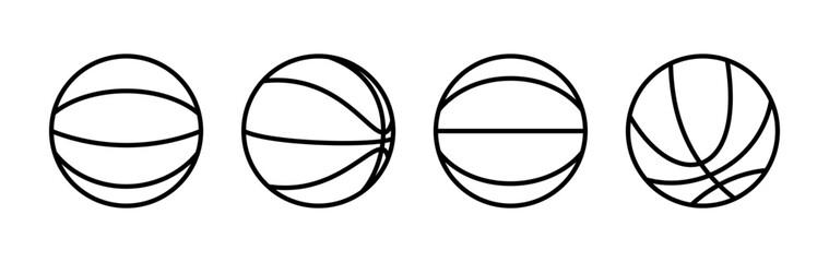 Basketball icon vector. basketball logo vector icon