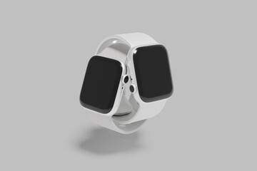 Smart Watch Blank Mockup	
