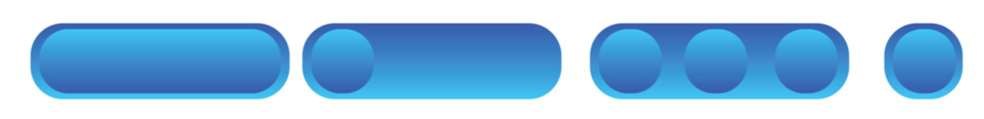 buttons for web vector