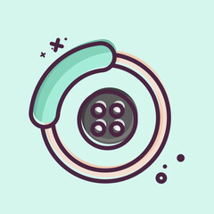 Icon Brakes. related to Car Service symbol. MBE Style. repairin. engine. simple illustration