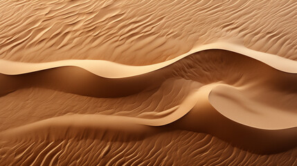 Fototapeta na wymiar Brown sand background in the desert