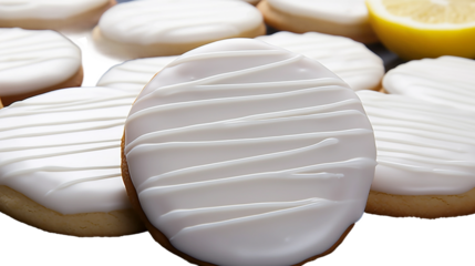 cookies on a white plate Delightful sweet cookies & biscuits HD PNG image on transparent background
