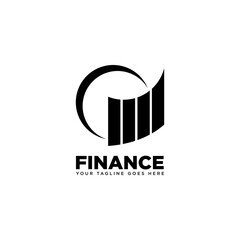 finance logo icon, business & finance logo, finance design, commerce and distribution logo, accounting & finance logo