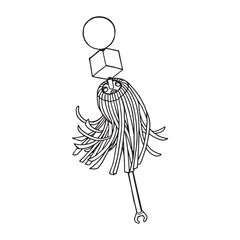火消の纏イラスト