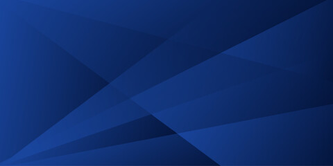 Fototapeta na wymiar corporate background dark blue geometric triangle banner design with copy space