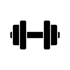 Dumbbell icon vector design templates simple and modern