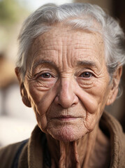 portrait of a older woman