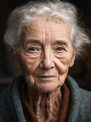 portrait of a older woman