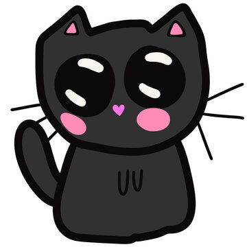 cute cat cartoon 