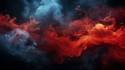 Fototapeta premium Colorful smoke background