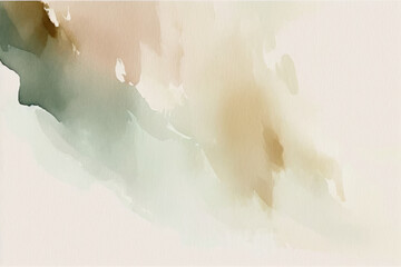 Abstract watercolor neutral background, Brush strokes art, splash watercolor artwork, Abstract background
