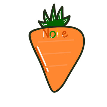 cute carrot cartoon