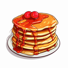 stack of pancakes
