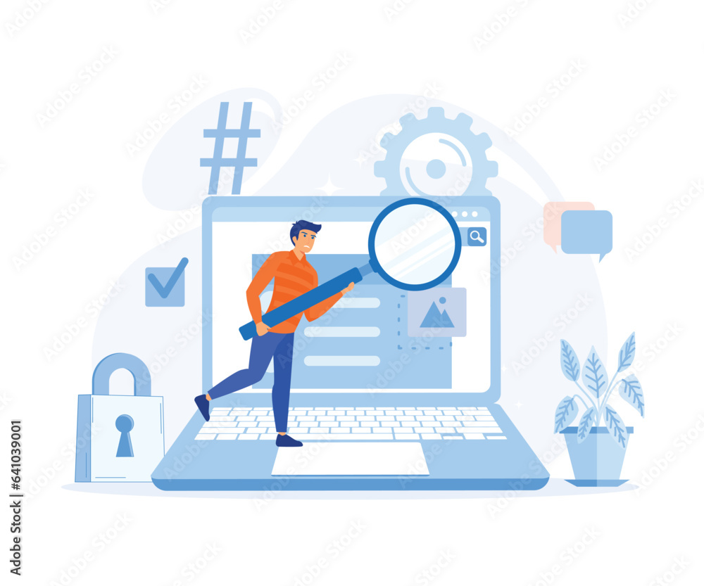 Poster blog promotion error. analysis of ineffective keywords. search engine optimization idea for blog pro