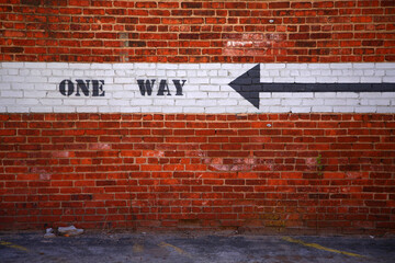 One Way Arrow