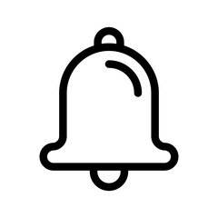 School Bell Icon Vector Symbol Design Illustration