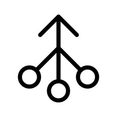 Aggregate Icon Vector Symbol Design Illustration