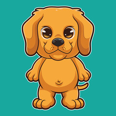 Fototapeta premium CUTE AND FUNNY DOGS CARTOON 1