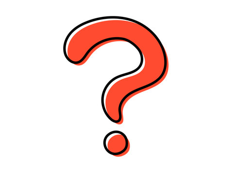 手書きのはてなマーク