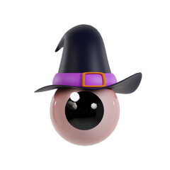 3D element icon for Halloween festive theme