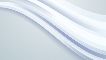 Abstract smooth light gray geometry paper futuristic minimal subtle vector background