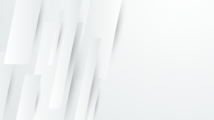 Modern white vector abstract graphic design pattern background template