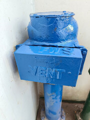 Ship's air ventilation pipelines at ships with the manifold.