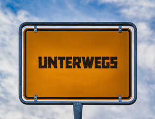 Unterwegs Wegweiser