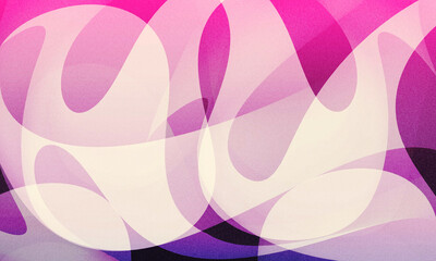 Abstract Ghost  purple background