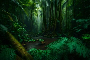 forest in the jungle