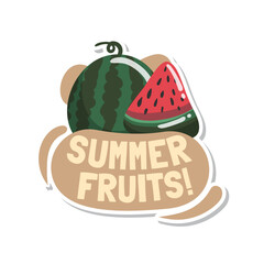 summer fruit watermelon