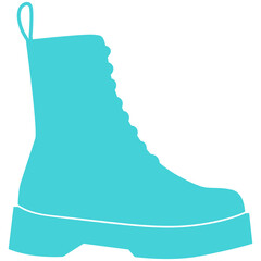 Boot silhouette illustration