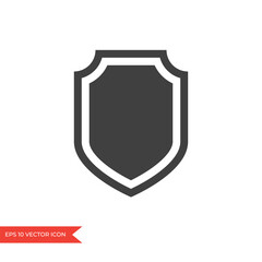 Shield icon. Secure and protection symbol