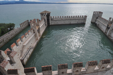 Castello Scaligero transl. Scala Castle in Sirmione