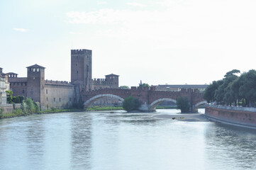 View of the city of Verona