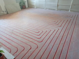 underfloor radiant heating and cooling construction