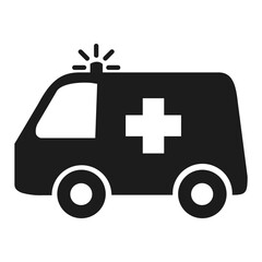 ambulance icon illustration
