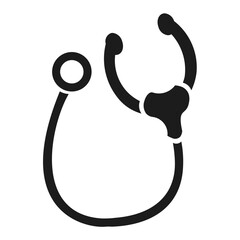 stethoscope icon illustration