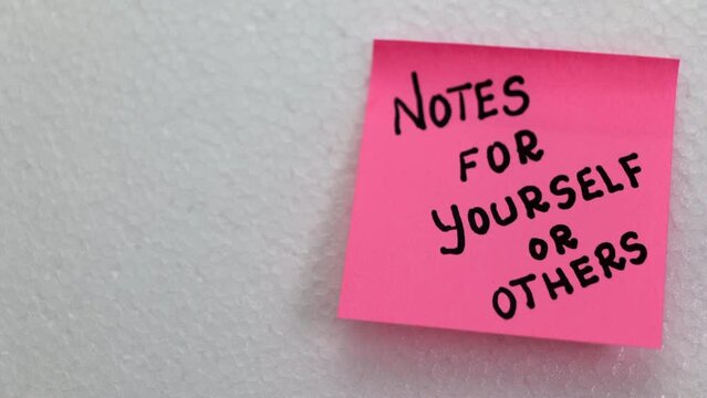 Sticky Notes for notes for yourself or others