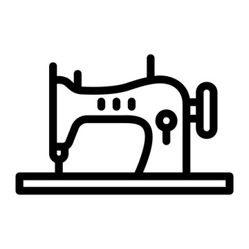 recommend clip art: sewing machine outline icon