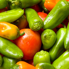 Frisches gewaschen Gemüse