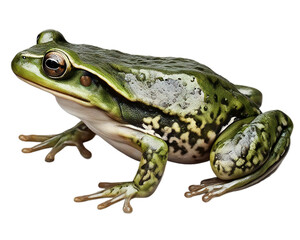 Frog isolated on transparent background