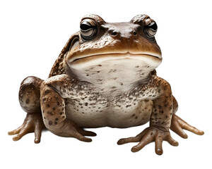 Toad isolated on transparent background