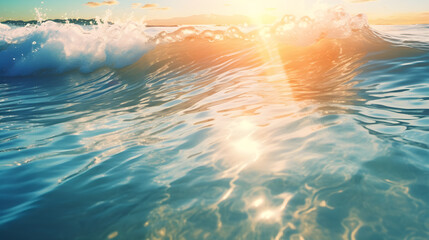 sun and water
