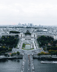 view from eiffel tower - 641132801