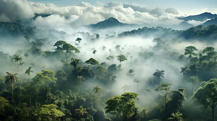Deforestation in tropical regions