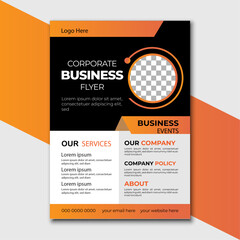 This is a business flyer.  Clean, standard colors, and beautiful and elegant writing.  Which will help you expand your business.